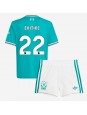 Liverpool Hugo Ekitike #22 Alternativní dres pro děti 2025-26 Krátký Rukáv (+ trenýrky)